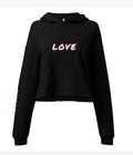 Love Yourself Crop Hoodie